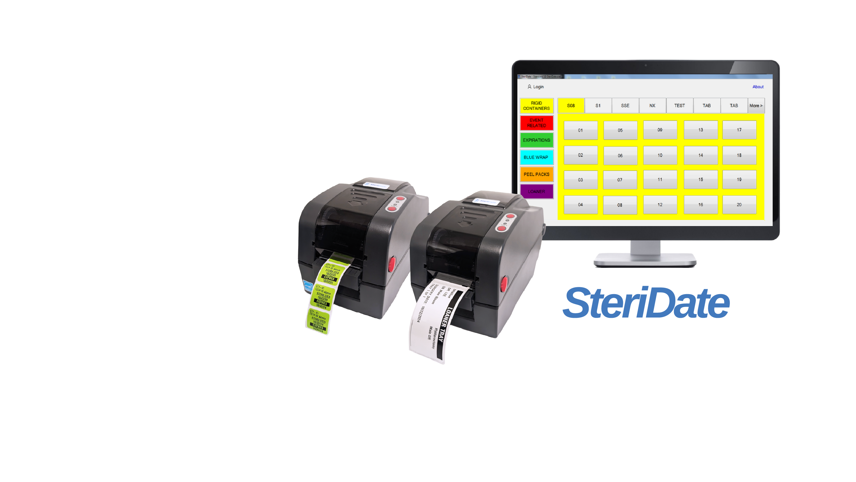 SteriDate SPD Labeling Solution