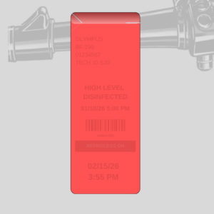 2.2" x 10" Red Hang Tags