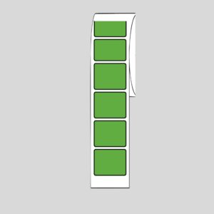 Green, 1.2" x 1.1", Autoclavable