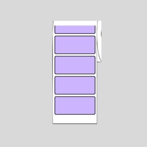 Lavender, 2.2" x 1.1", Autoclavable