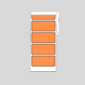 Orange 2.2" x 1.1", Autoclavable