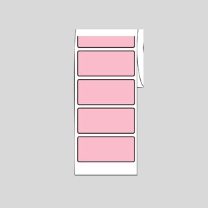 Pink, 2.2" x 1.1", Autoclavable