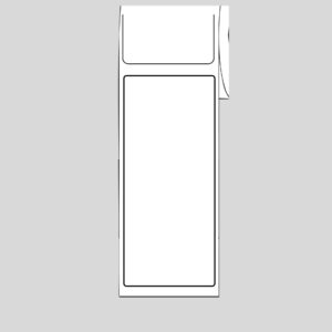 White 2.2" x 6.0", All Purpose