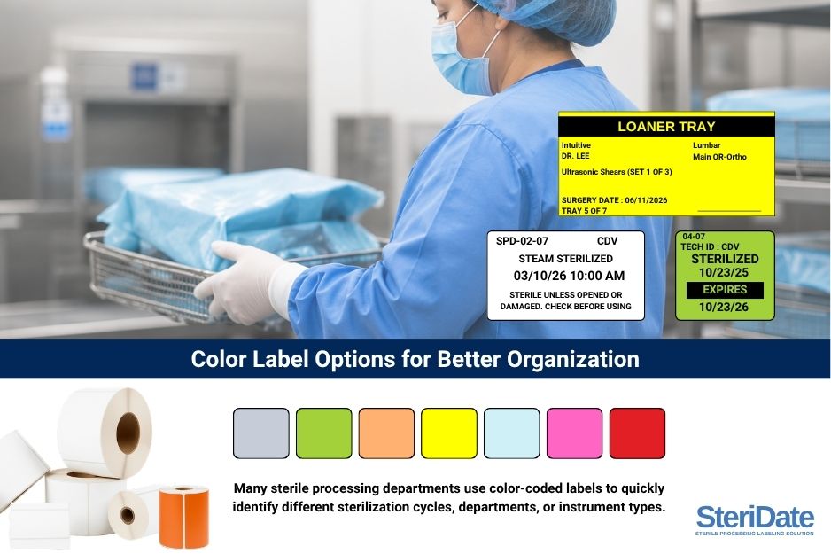 How Color Coordinated Labeling Helps Sterile Processing Departments ...